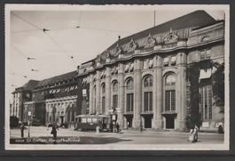 St. Gallen, Hauptbahnhof 1949 /  Nachtaxe Frankreich  (M