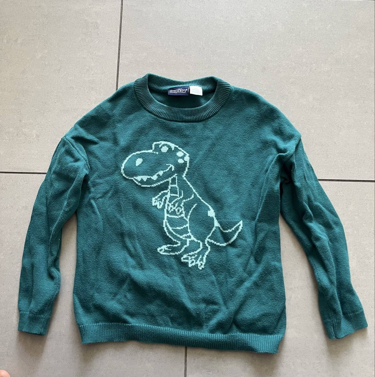Maglioni & Felpe: Grüner Pullover, Gr. 98/104 – Usato da Zürich venduto da jmg_8005