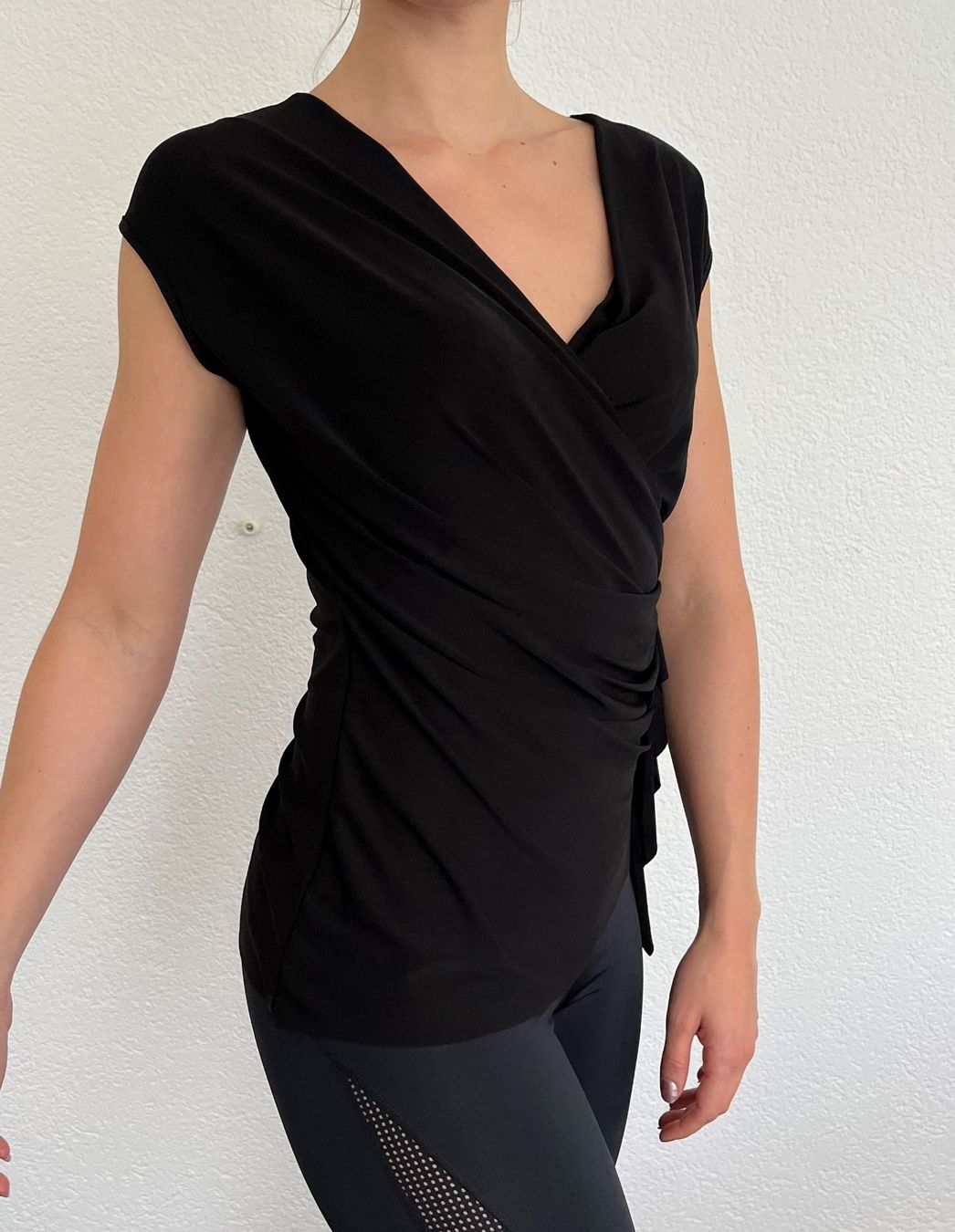 Top: Top Shirt schwarz - Gr. S – Usato da Affoltern am Albis venduto da Blackrhythm