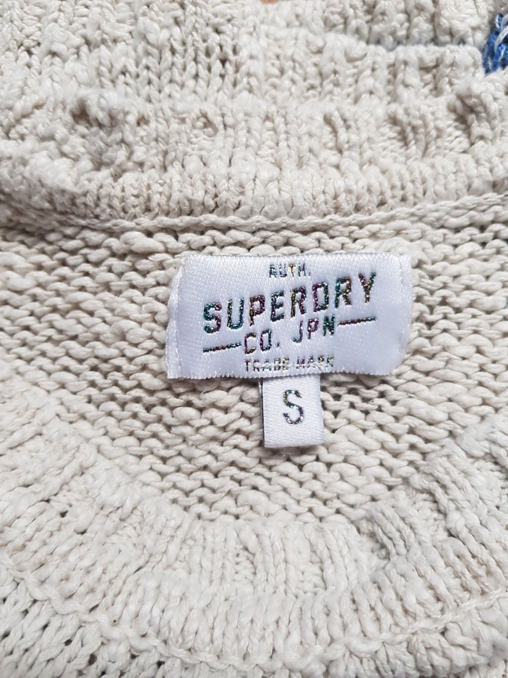 Pulls & Sweat-shirts: Superdry Knit Strickpulli Gr.S, Baumwolle – D'occasion à Gwatt (Thun) par umwelt-brocki 2