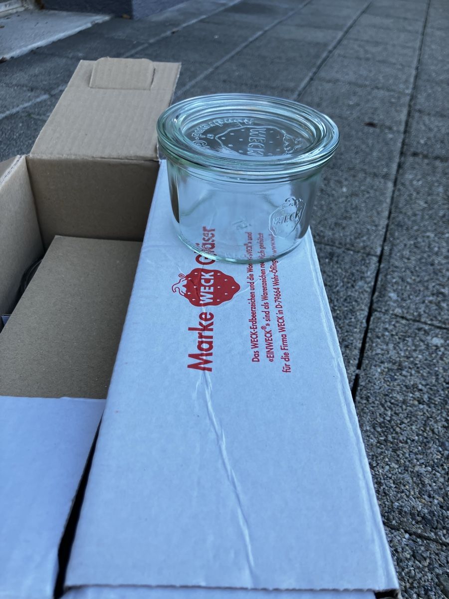 Weck Contenitori & Simili: 8 Stück Weckgläser Einmachglas 200 ml – Nuovo (secondo la descrizione) da Wittenbach venduto da ant_9ykk 1