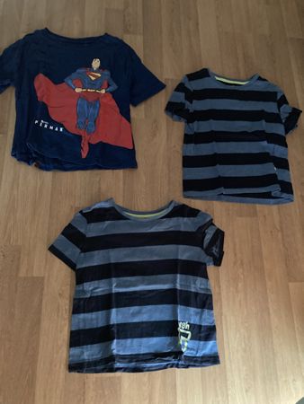Jungenshirt 3er Set Gr. 122