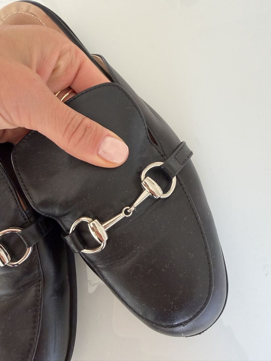 Damenschuhe: 100% leather black mules 39 – Gebraucht aus Uster von Monika_OB 8