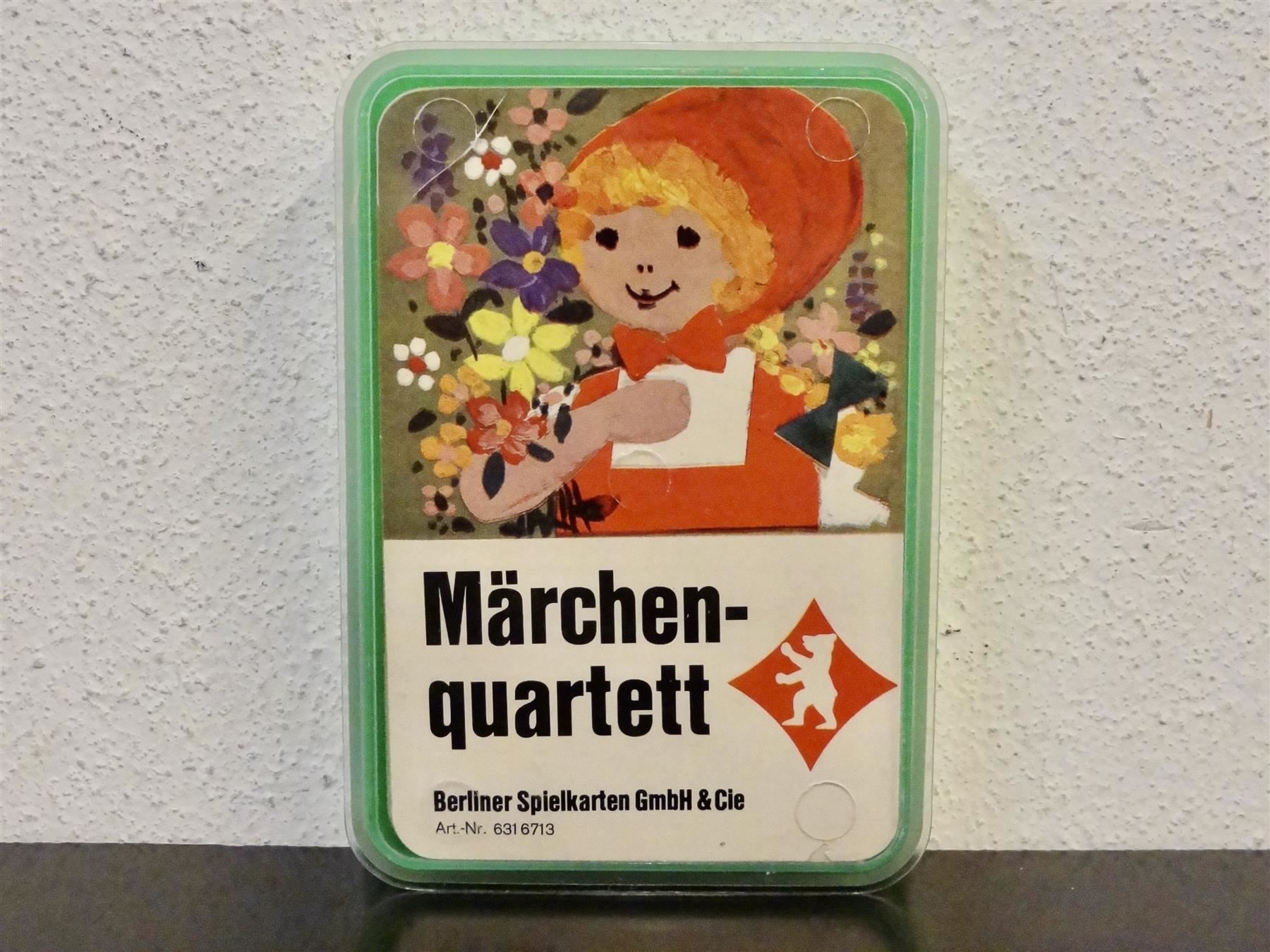 Giochi: schönes altes Quartett MÄRCHEN – Usato da Kerzers venduto da wisaundso