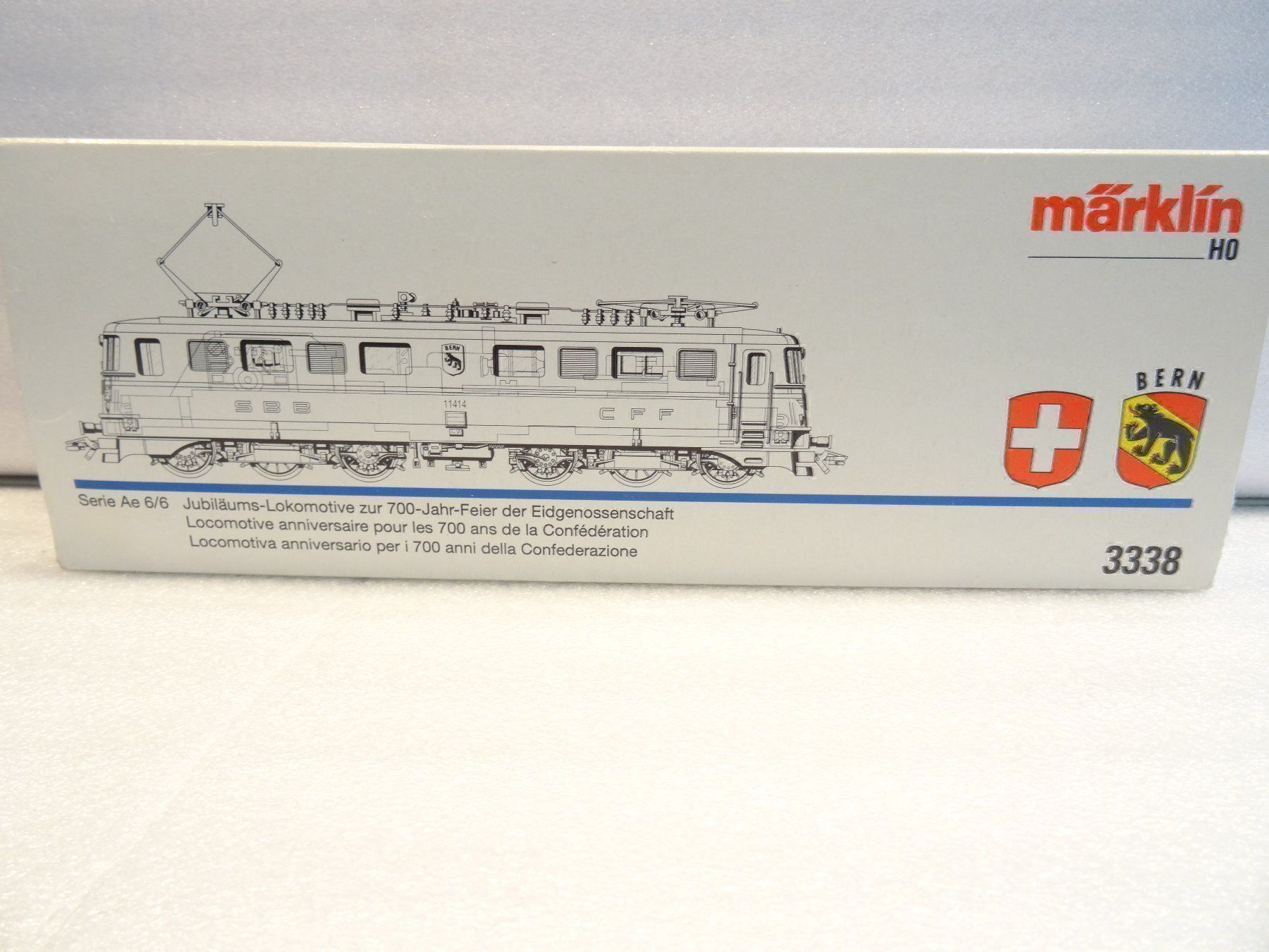 Märklin Modellini di ferrovie: Märklin. H0 3338 SBB Ae 6/6 Bern mfx – Nuovo (secondo la descrizione) da Hochdorf venduto da Teger02 7