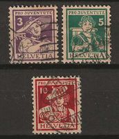 PJ016 - Pro Juventute 1916 obl.