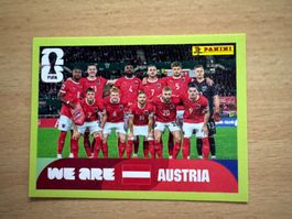 Panini FIFA WM 2026 Sticker Österreich United Edition