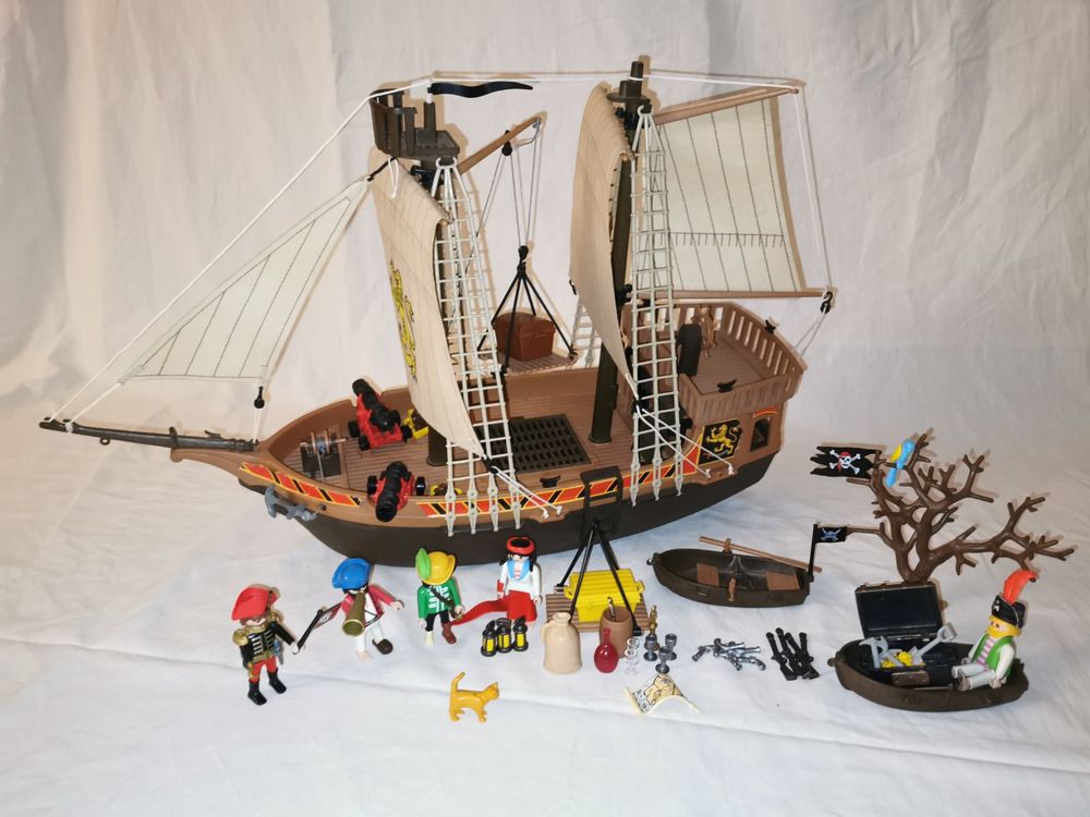 Playmobil Pirates Pirate Raft Carry Case 5655 Neu & OVP Piraten Box