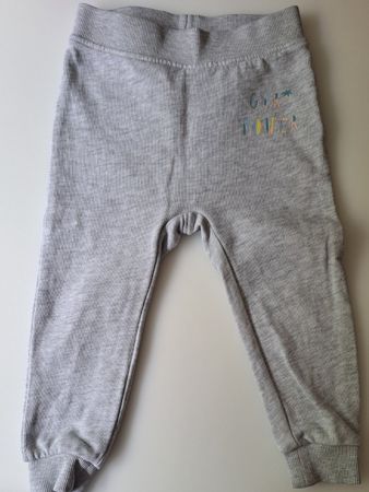 Impidimpi Jogginghose grau in Gr. 86-92 Baumwolle