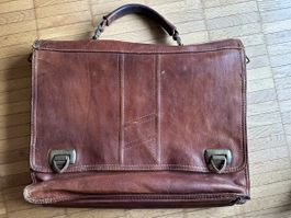 Vintage Männer Ledertasche