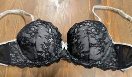 H&M BH - Grösse 80B - Schwarz / Weiss