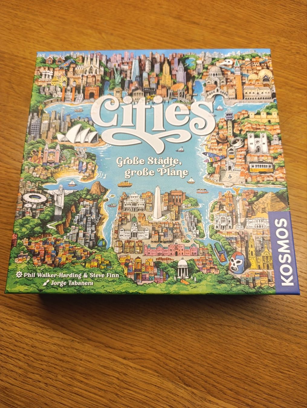 Kosmos Spiele: Cities - Grosse Städte, grosse Pläne – Gebraucht aus Luterbach von velofanatic