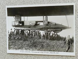 Photo Sammler Karte / Kriegs Luftschiff - Führergondel 1917