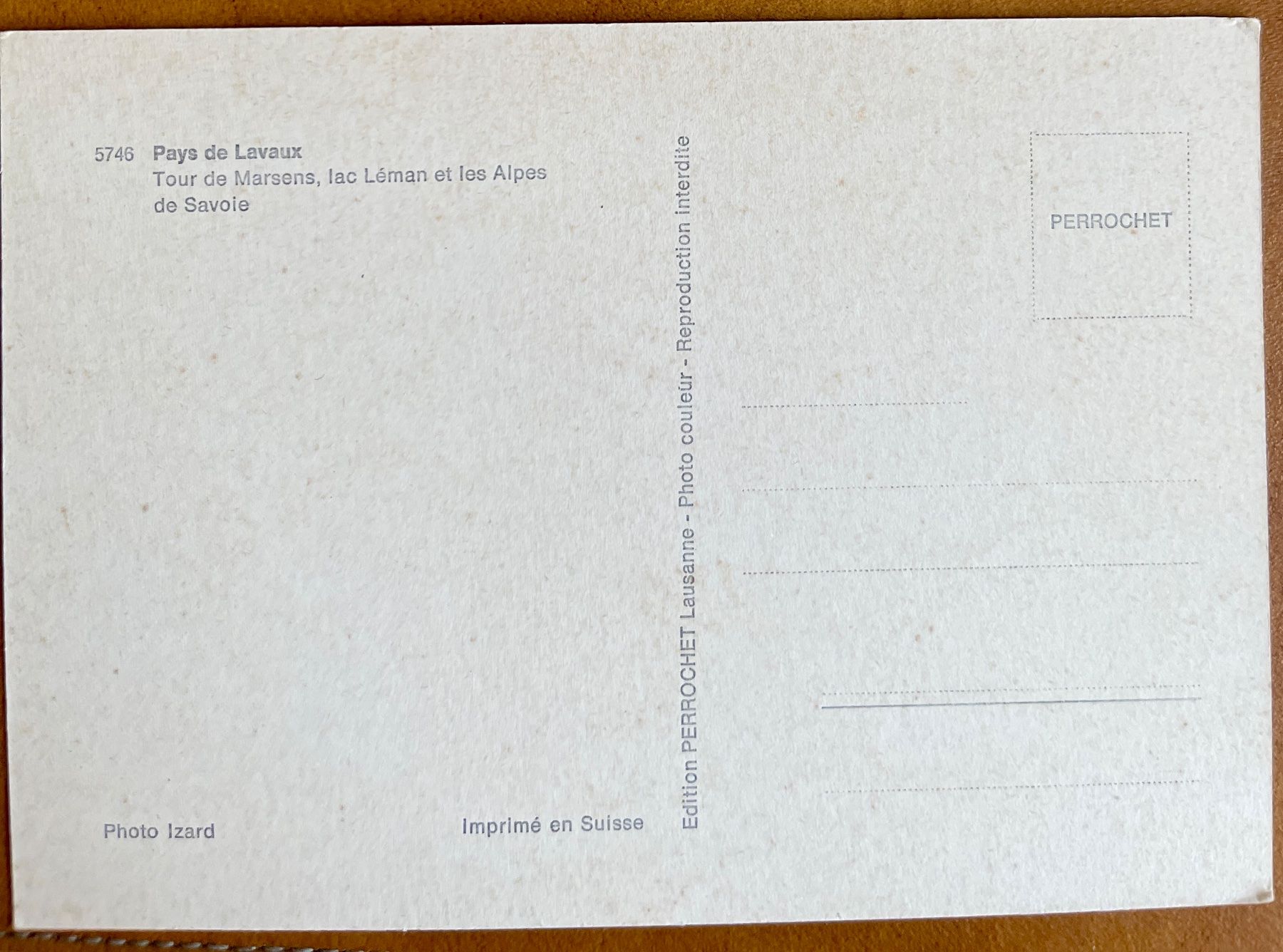 Cartoline postali: PUIDOUX - LAVAUX - La Tour Marsens – Usato da Lutry venduto da Ediego 1