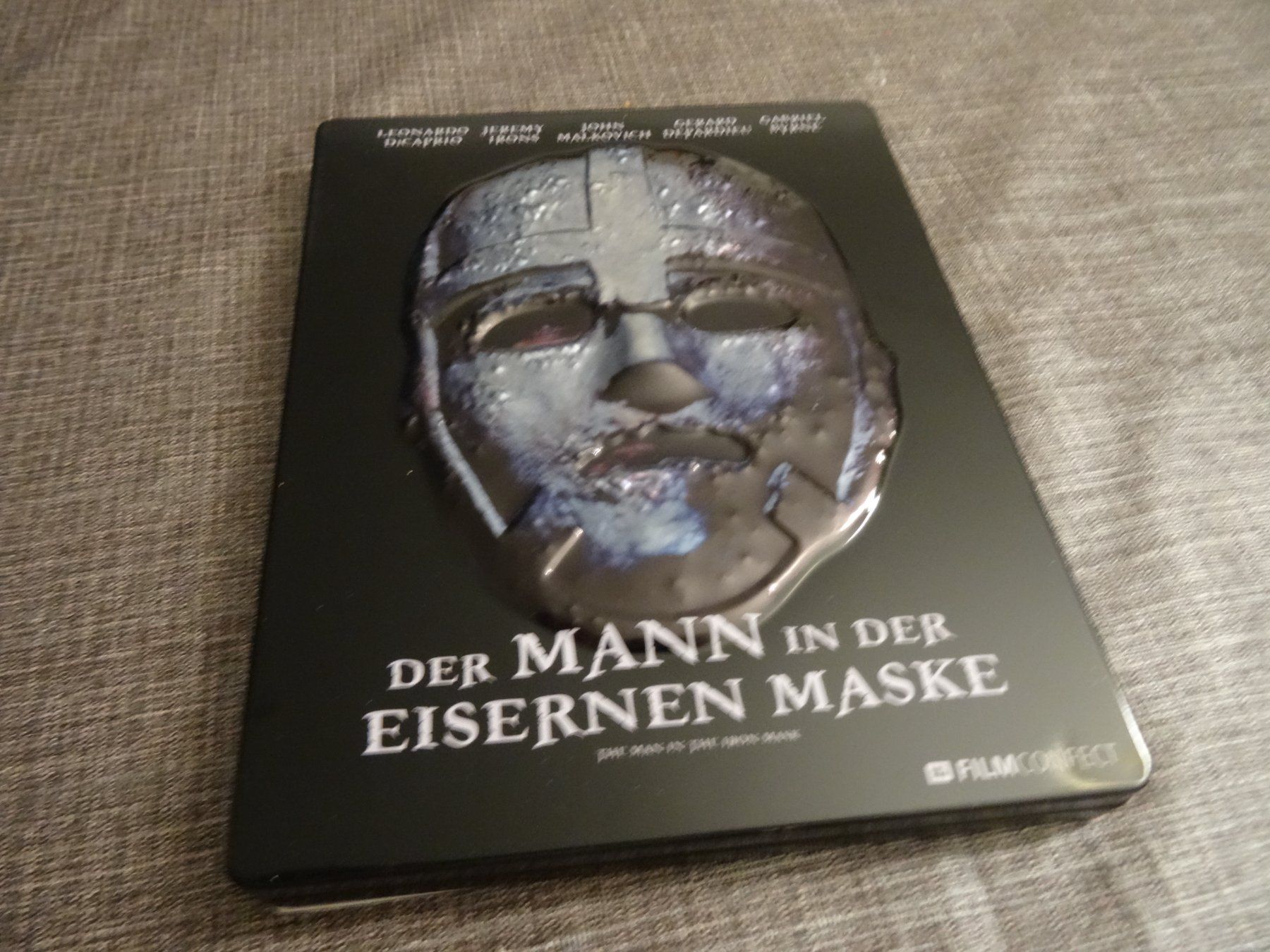 Tutti i DVDs: Der Mann in der Eisernen Maske Steelbook Blu-ray – Usato da Olten venduto da Disc-Verkauf