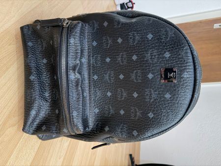 MCM Stark Backpack Unisex  Schwarz