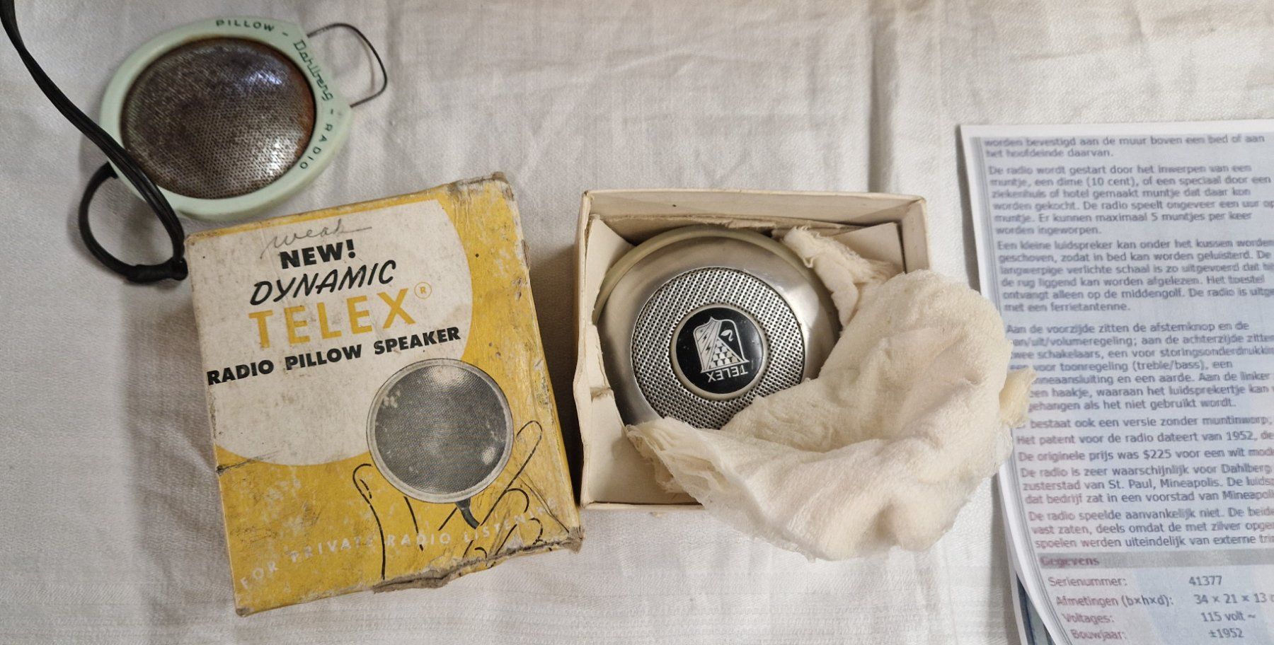Radio: PILLOW SPEAKER RADIO – Usato da Bilten venduto da Mic2022 1