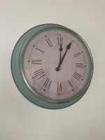 Ikea Wanduhr grün