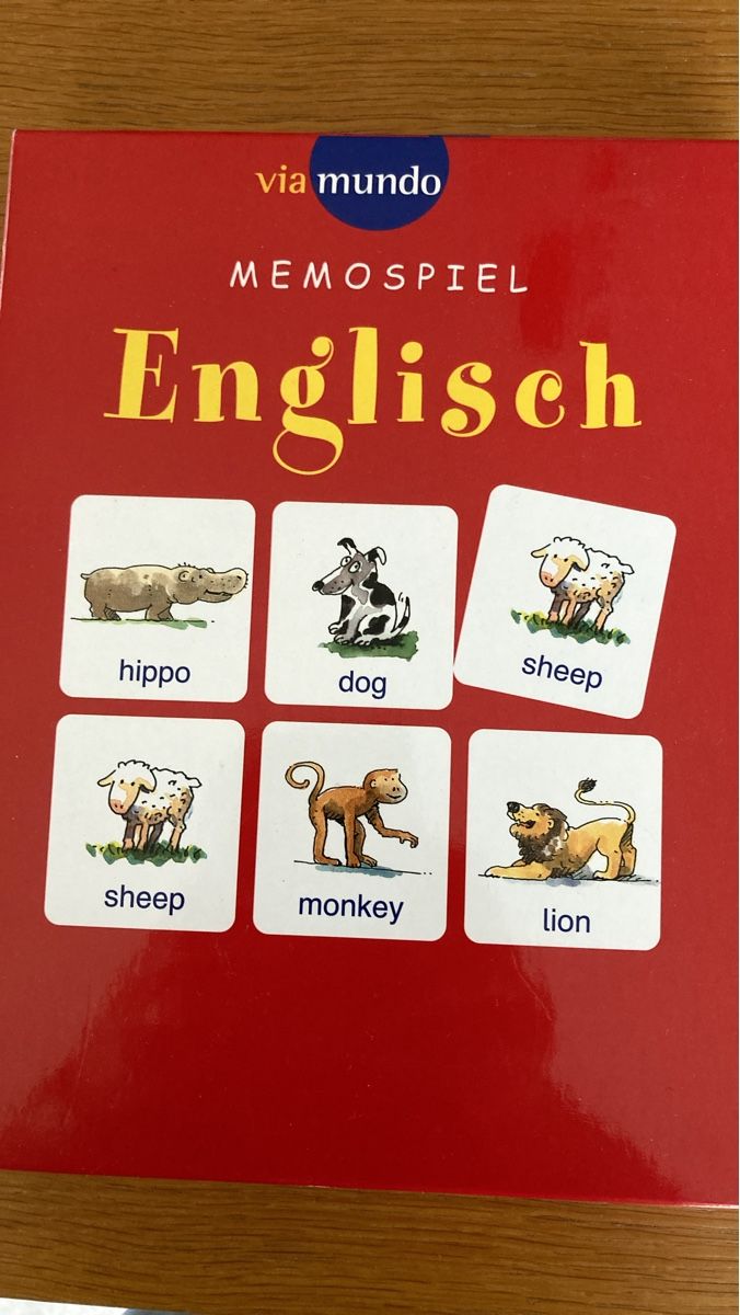 Jeux: English Memory – D'occasion à Mühlau par hofstattuhu