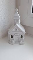 Porzellan Kirche weiss 