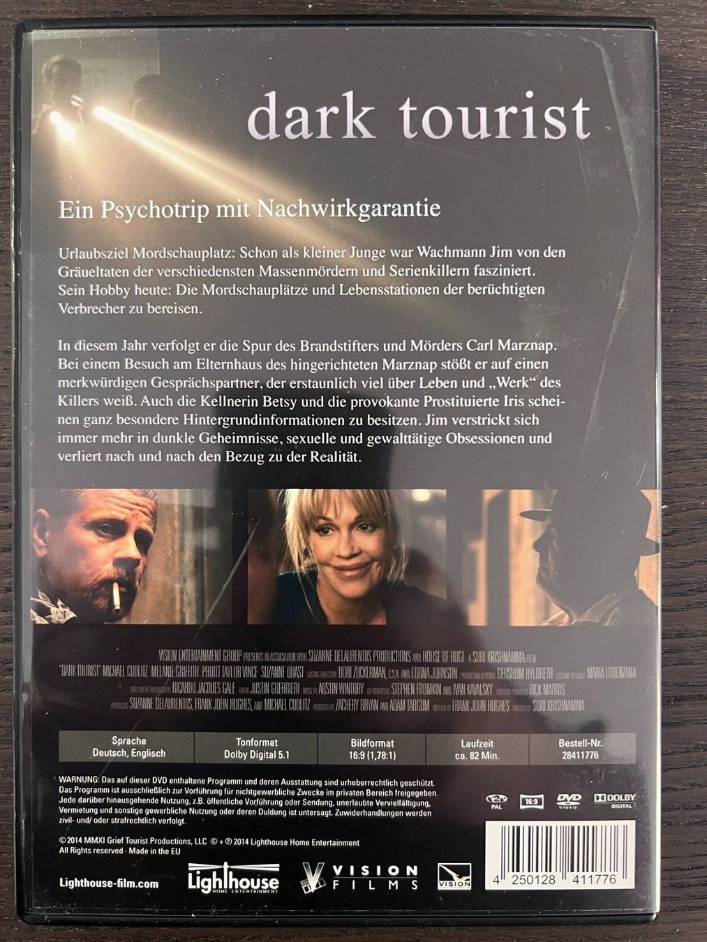 Tutti i DVDs: Dark Tourist – Usato da Zürich venduto da FilmFreunde 1