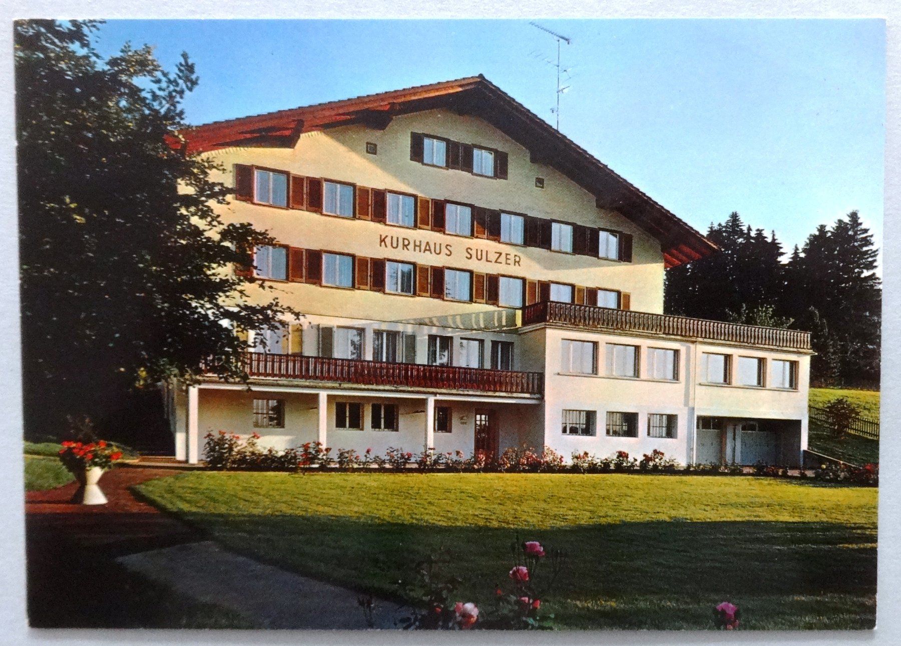 Cartoline postali: Kurhaus Sulzer, Heiden AR – Usato da Fétigny venduto da Billy2miny
