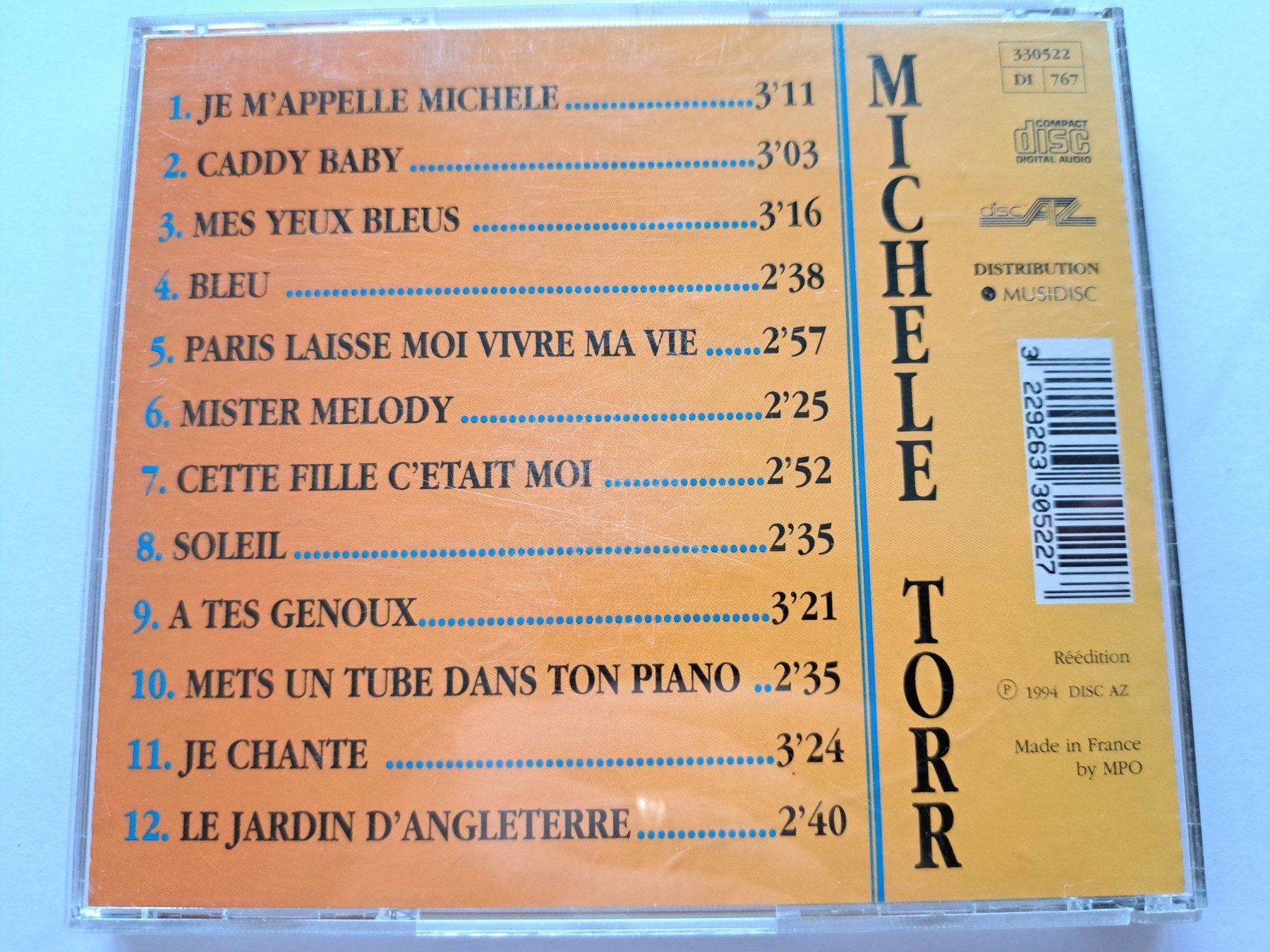 CD: Cd Michèle Torr - Je m'appelle Michèle  – Usato da Pully venduto da bro_n52j 1
