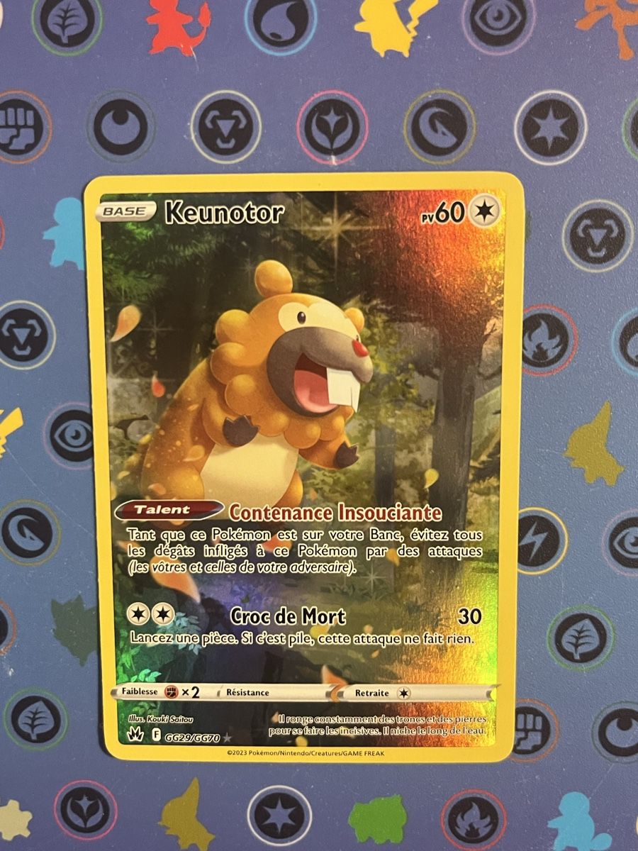 Pokémon Carte collezionabili: Pokémon Keunotor FR GG29 – Nuovo (secondo la descrizione) da Le Grand-Saconnex venduto da Koko.hime_