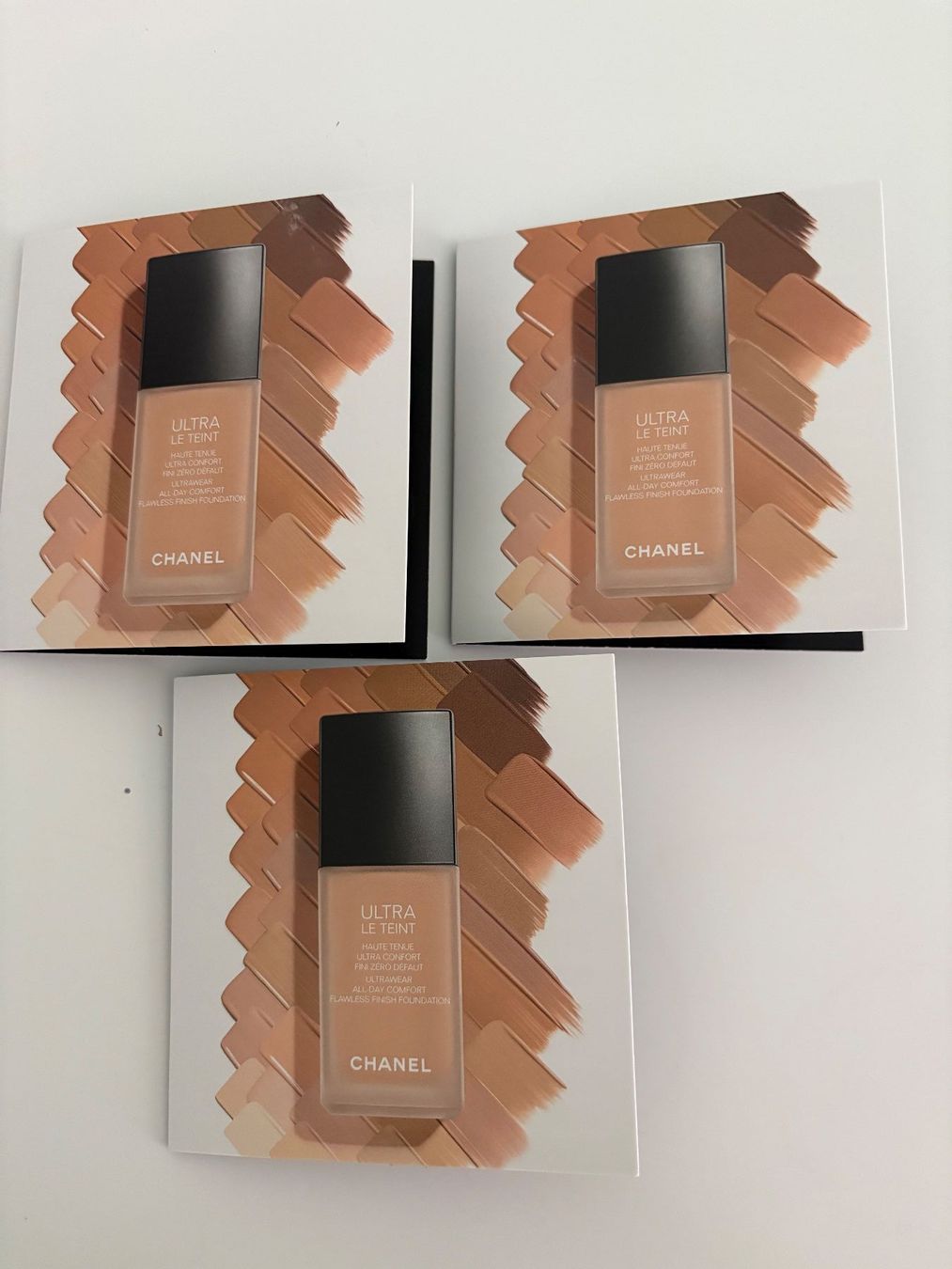 Chanel Make-up: 3x Chanel Ultra Le Teint Foundation B30 samples - NEW – Neu und originalverpackt aus Muzzano von Sidney_3