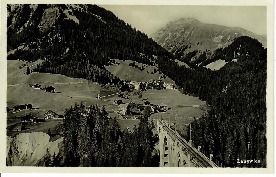 Cartoline postali: Langwies – Usato da Hochdorf venduto da Ziegel-16