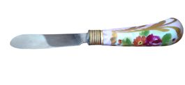 antikes Buttermesser Porzellan