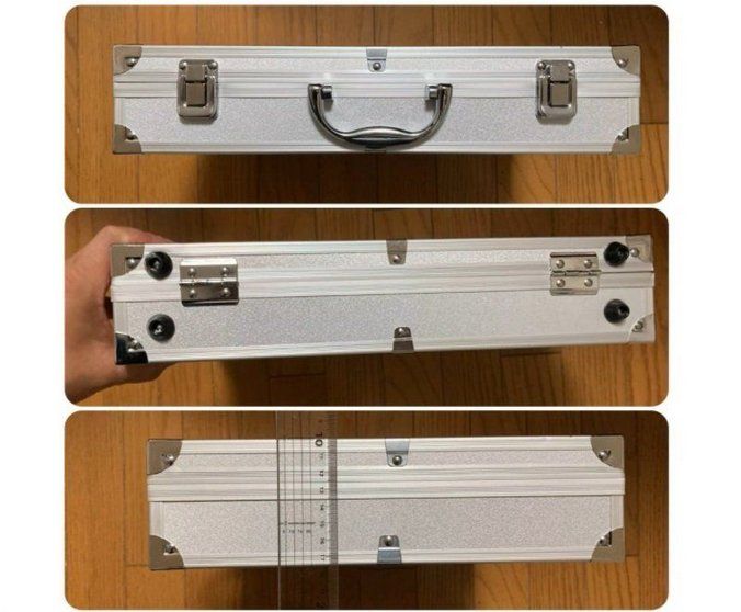 Ancienne Mallette / Valise Aluminium Vintage USA (Années 50/60) - Faire Offre
