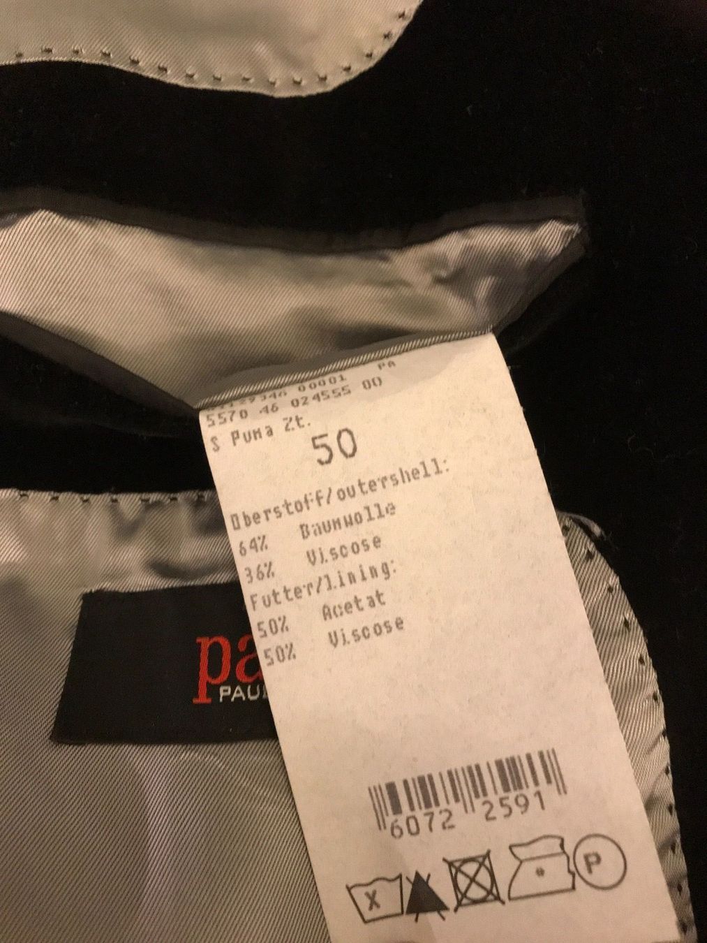 Paul Kehl Completi: PAUL KEHL HERREN ANZUGJACKE – Usato da Zürich venduto da heb_c9cj 1
