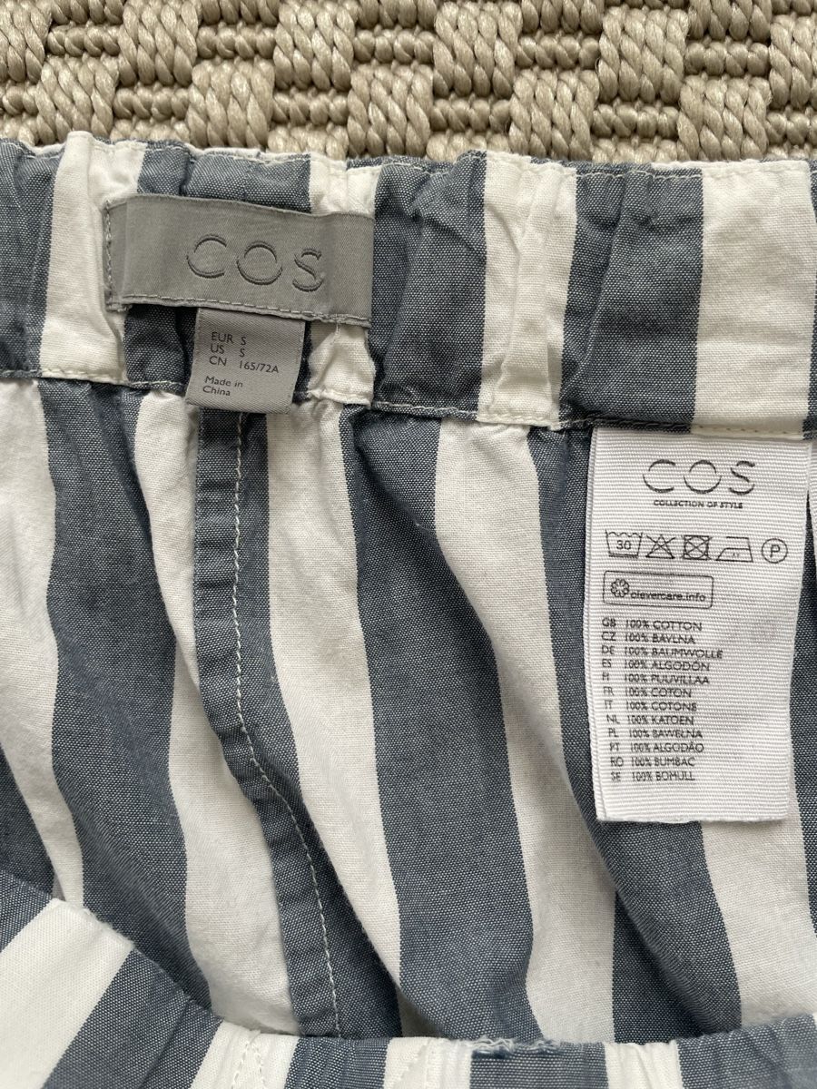 Cos Pantaloni: COS Baumwollhose Gr S/M – Usato da Zürich venduto da katidust 2