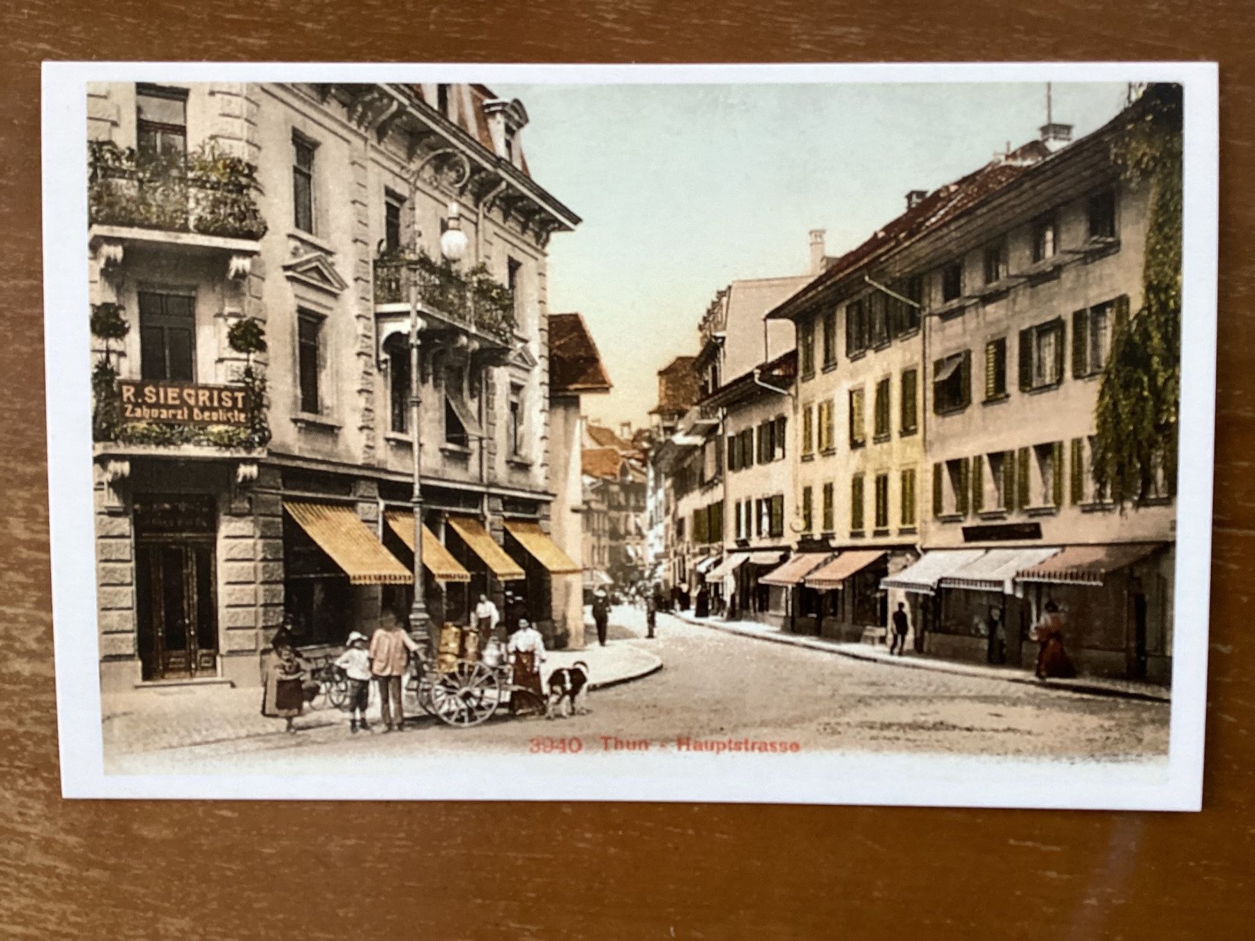 Cartoline postali: AK Thun. Obere Hauptgasse. Reprint – Nuovo (secondo la descrizione) da Zürich venduto da Tolima194