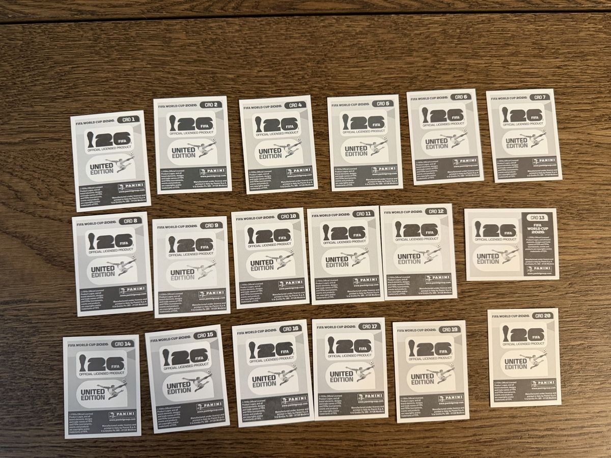 Panini Sammelbilder & Trading cards: PANINI WM 2026 Bilder Kroatien CRO – Neu (gemäss Beschreibung) aus Sennhof Winterthur von bibo11 1