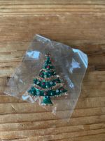 Brosche Weihnachten Baum 4.5 cm Modeschmuck