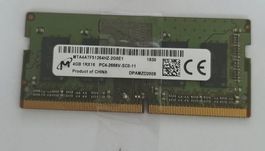 4GB DDR4 SODIMM LaptopRAM  PC42666V