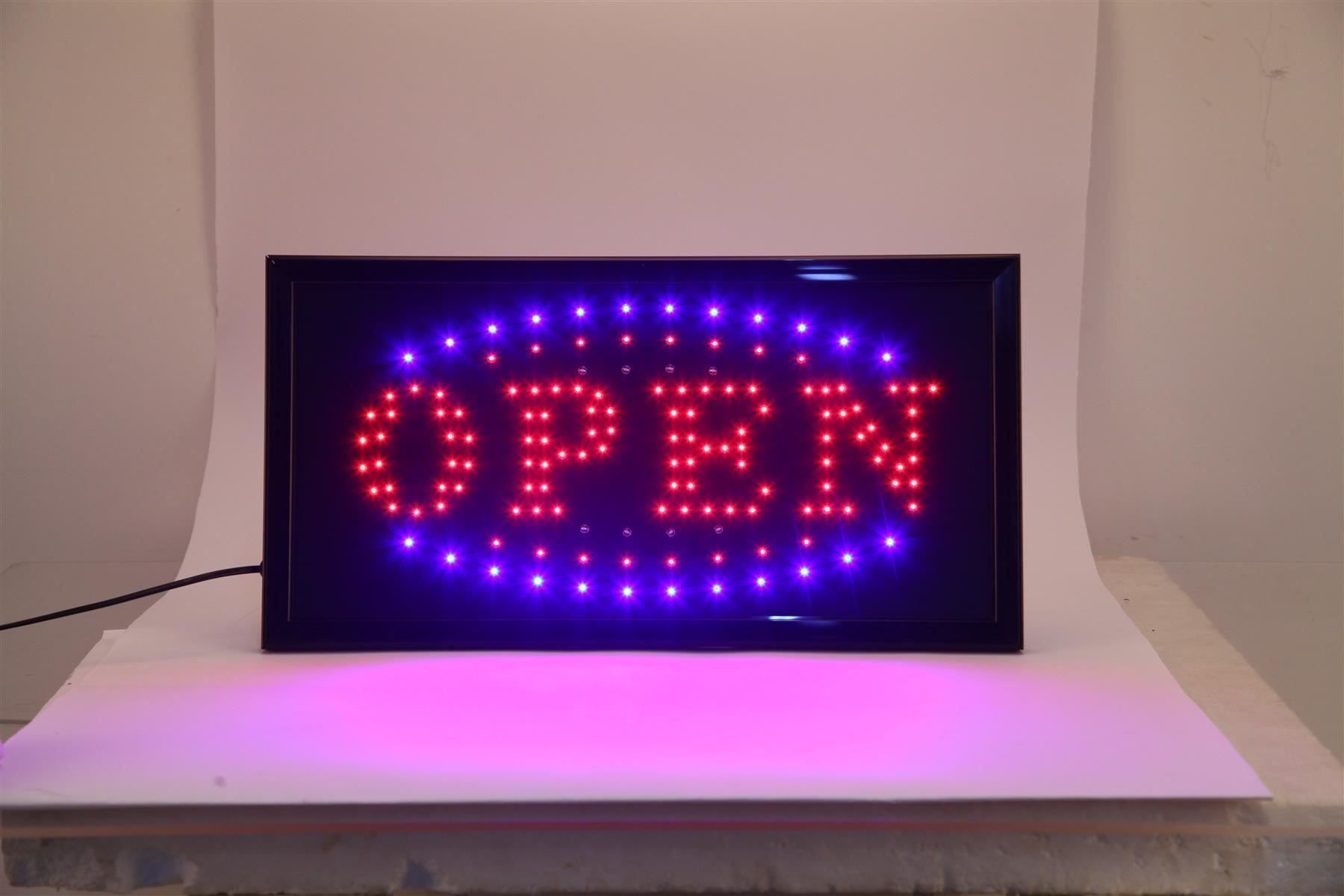 Lampen: OPEN Neon LED Leuchtreklame Nachtlicht – Neu (gemäss Beschreibung) aus Thun von 365buy 5