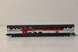 IC Doppelstock Barwagen Starbucks Hobbytrain Spur N mit OVP