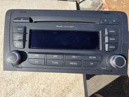 Autoradio Audi Concert Blaupunkt 8P0 035 186 G gebraucht