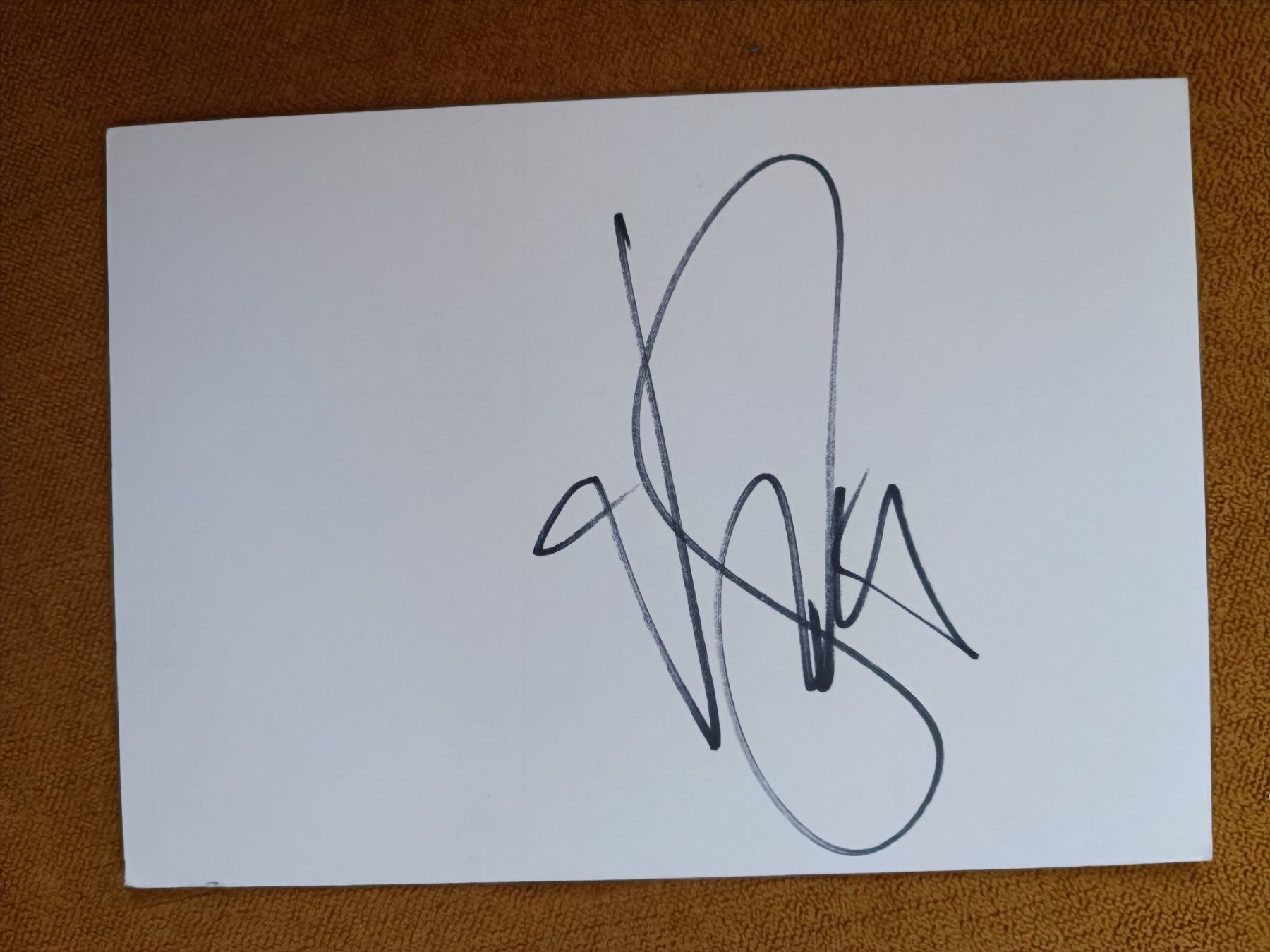 Autogramme: Joe Secada - persönlich gesammelt – Gebraucht aus Menziken von Artographs