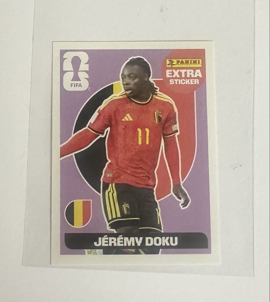 Aufkleber: Sticker Jérémy Doku Panini Extra sticker  – Neu (gemäss Beschreibung) aus Marly von ale_9j5m
