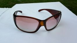 Sonnenbrille Vintage braun mit getönten Gläsern 