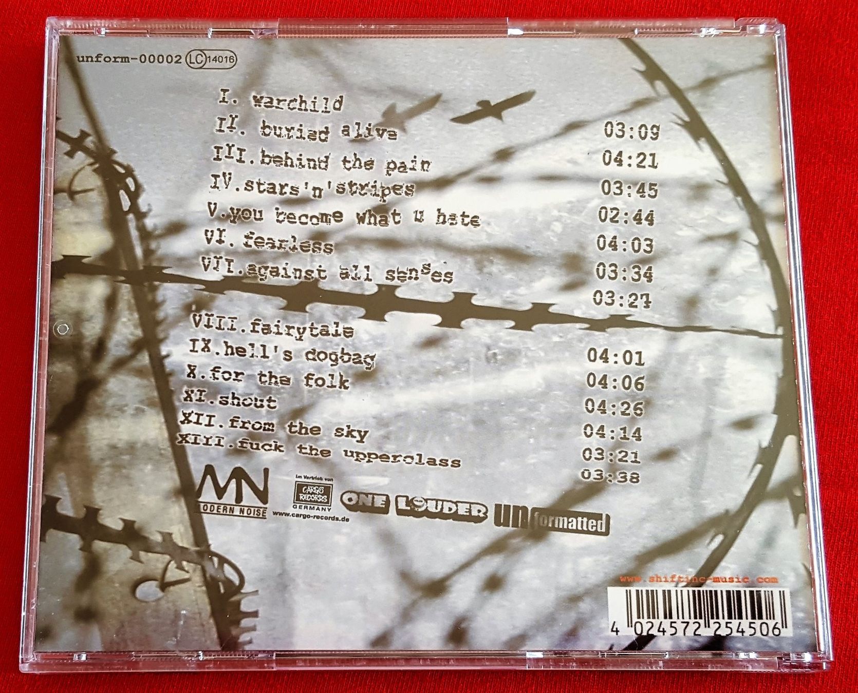 CDs: Shift Inc. – Incorporaped - CD - 2005 - First Press – Gebraucht aus Uster von Zardodel 7