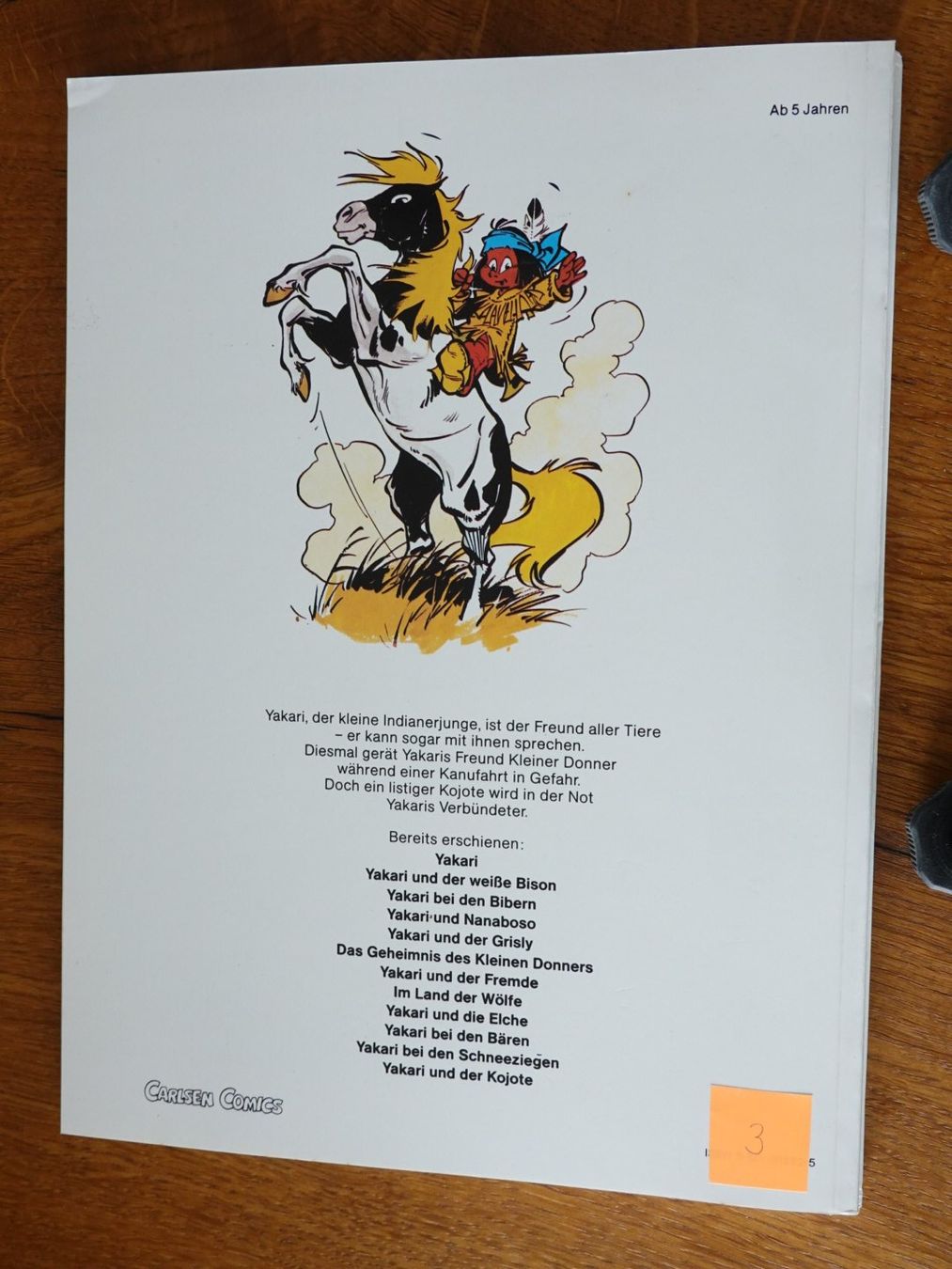 Fumetti: YAKARI - UND DER KOJOTE - SOFTCOVER - 3 – Nuovo (secondo la descrizione) da Schwyz venduto da AttikaSagemattli 1