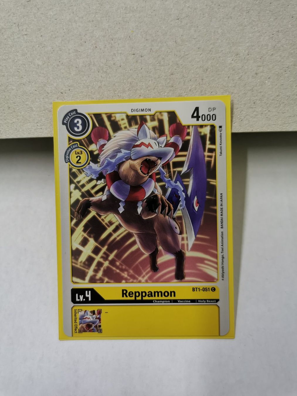 Carte collezionabili: Digimon Reppamon BT1-051 C Lv4 2020 – Nuovo (secondo la descrizione) da Sisseln AG venduto da schenk-figuren