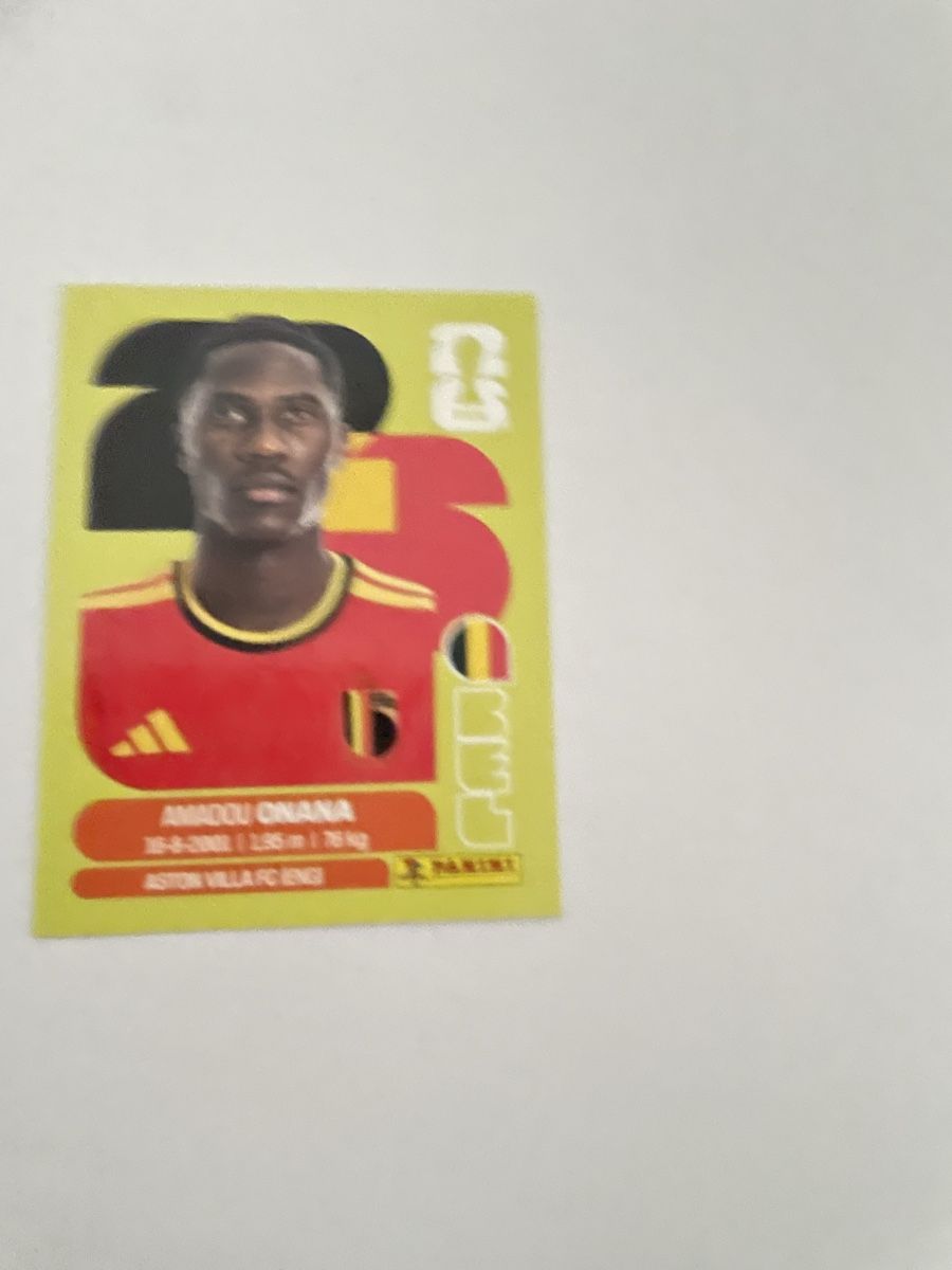 Panini Sammelbilder & Trading cards: FIFA WM 2026 Amadou Onana BEL 10 – Neu (gemäss Beschreibung) aus Winterthur von Cobraforce