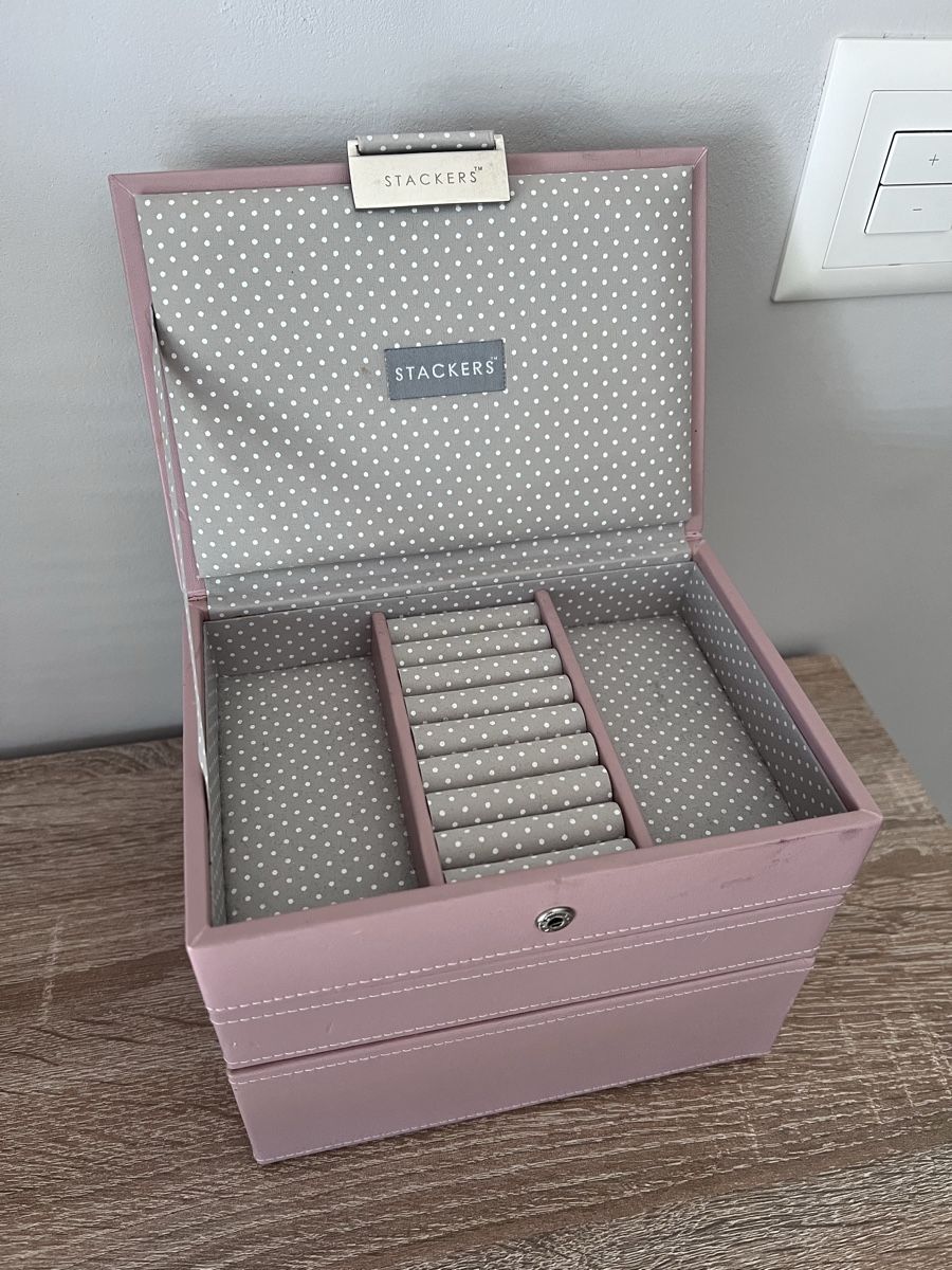 Coffrets à bijoux: Stackers Schmuckkasten rosa – D'occasion à Horgen par laurakm