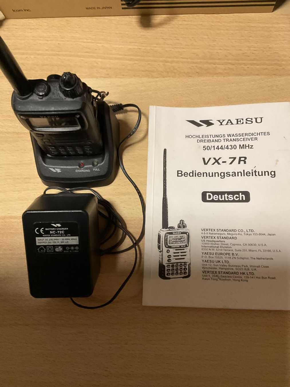Yaesu Radiocomunicazione: Yaesu VX-7R  Händy 50-VHF-UHF – Usato da Bettwiesen venduto da Moosburg51 1